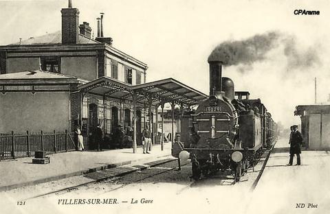 la gare de villers sur mer