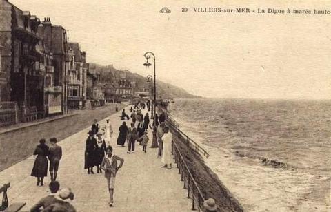 promenade villers sur mer